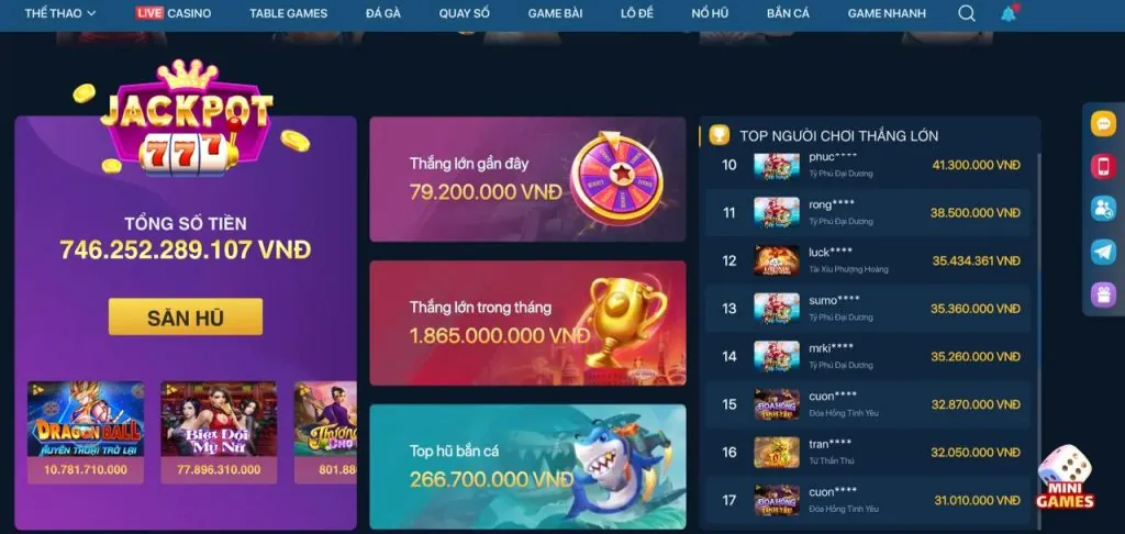 Dễ dàng nhận thưởng